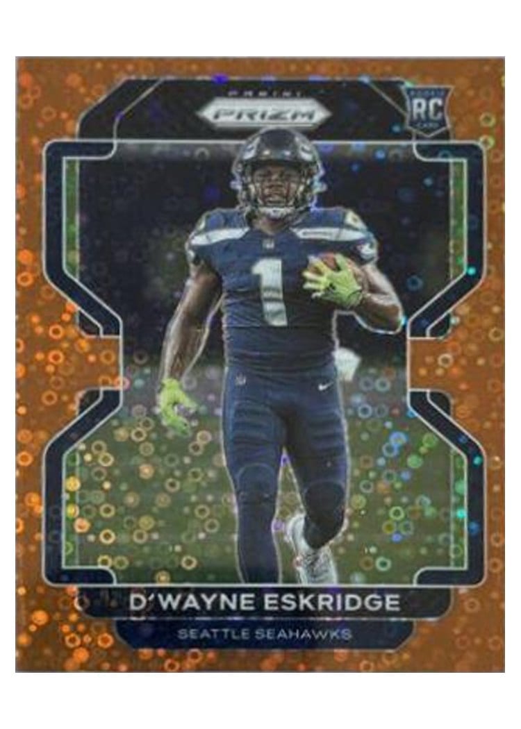 2021 Panini Prizm Base Set D'Wayne Eskridge #349 card