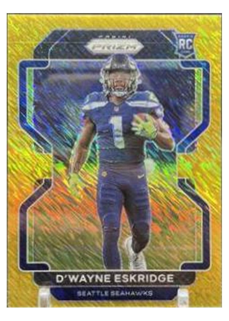 2021 Panini Prizm Base Set D'Wayne Eskridge #349 card