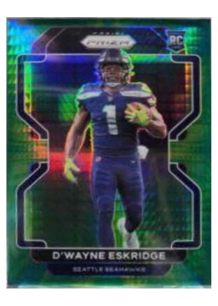 2021 Panini Prizm Base Set D'Wayne Eskridge #349 card
