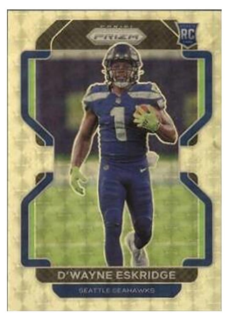 2021 Panini Prizm Base Set D'Wayne Eskridge #349 card