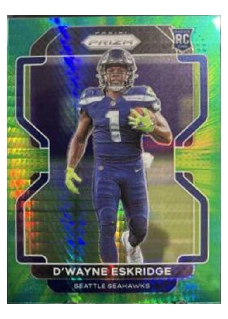 2021 Panini Prizm Base Set D'Wayne Eskridge #349 card