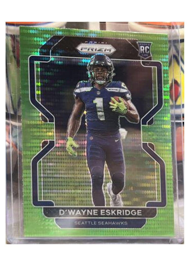2021 Panini Prizm Base Set D'Wayne Eskridge #349 card