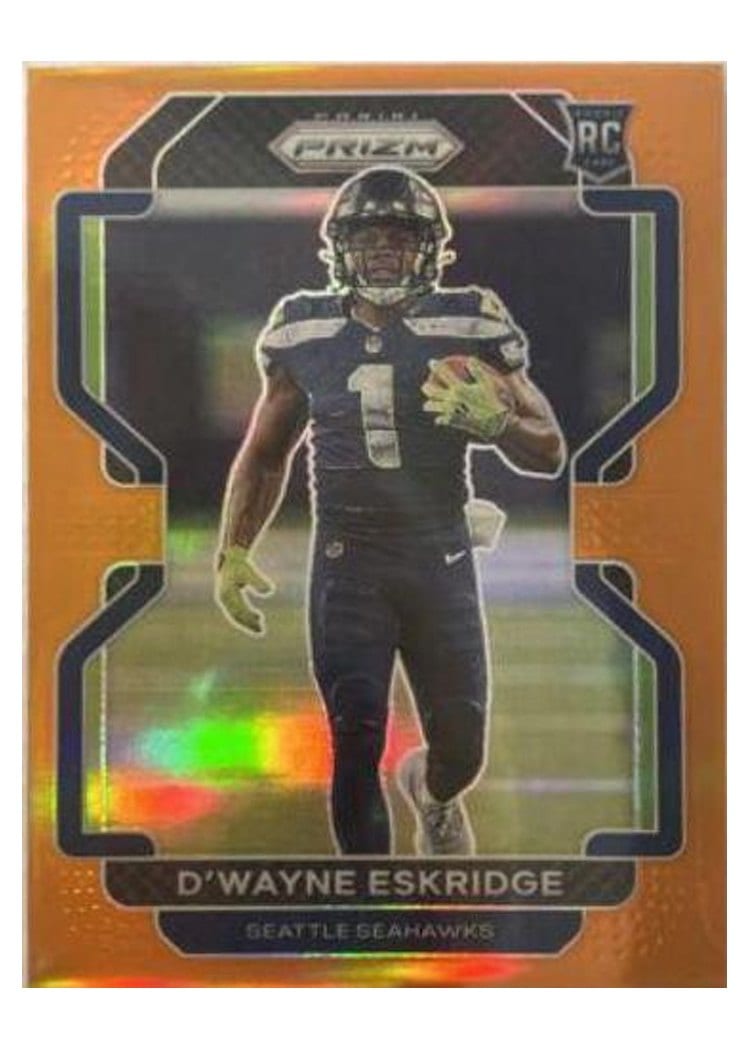 2021 Panini Prizm Base Set D'Wayne Eskridge #349 card