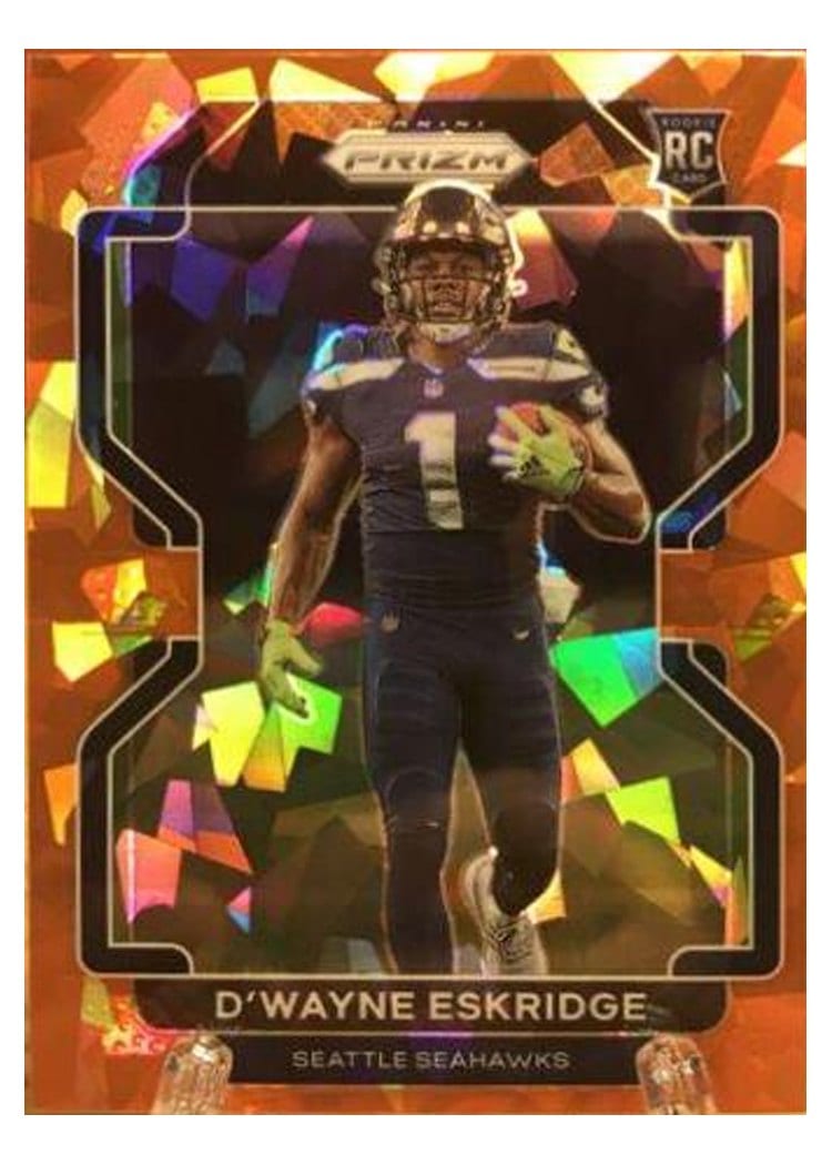 2021 Panini Prizm Base Set D'Wayne Eskridge #349 card