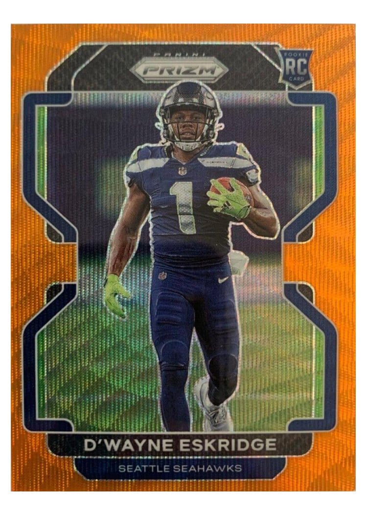 2021 Panini Prizm Base Set D'Wayne Eskridge #349 card