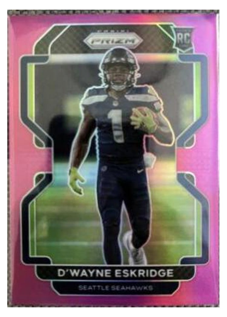 2021 Panini Prizm Base Set D'Wayne Eskridge #349 card