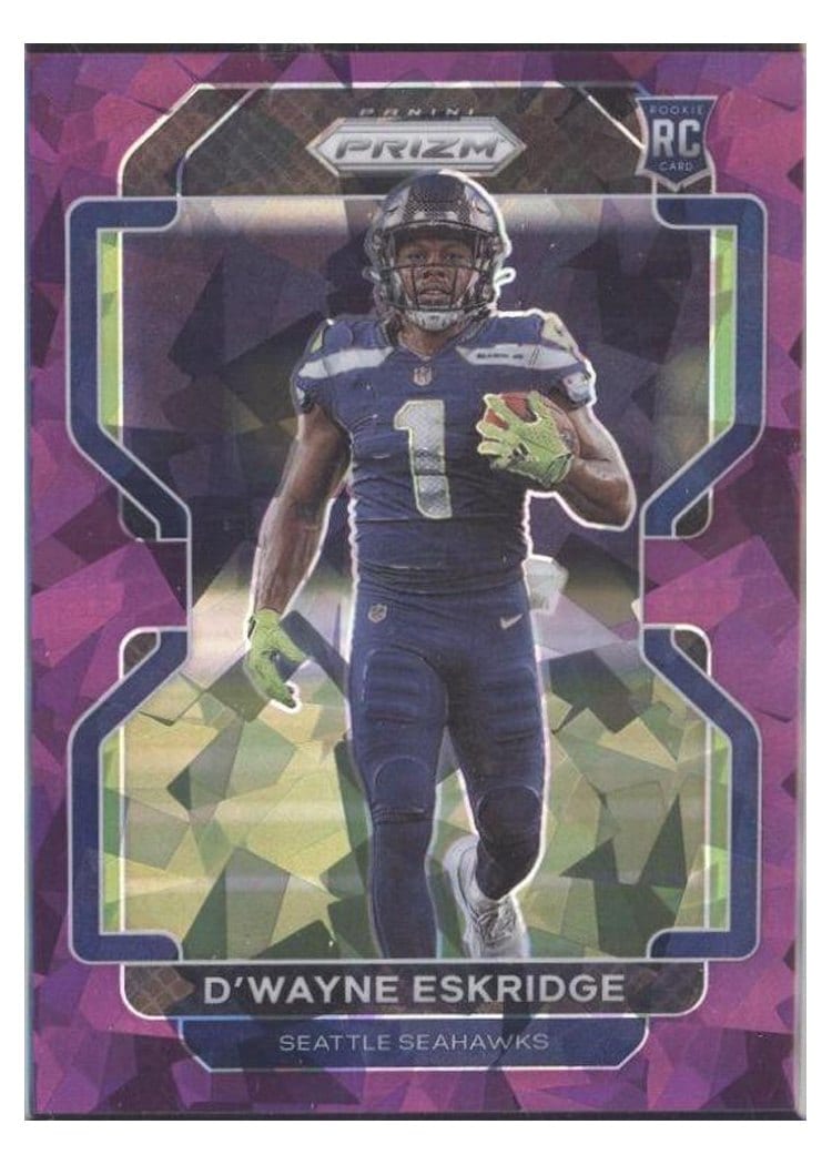2021 Panini Prizm Base Set D'Wayne Eskridge #349 card