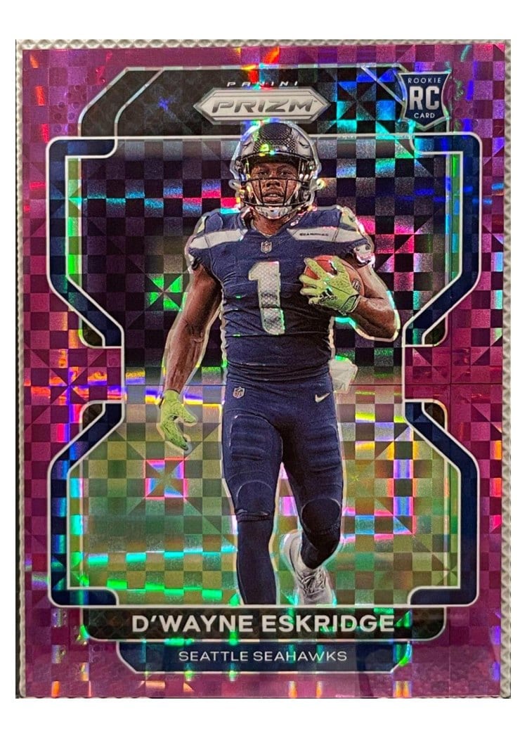 2021 Panini Prizm Base Set D'Wayne Eskridge #349 card