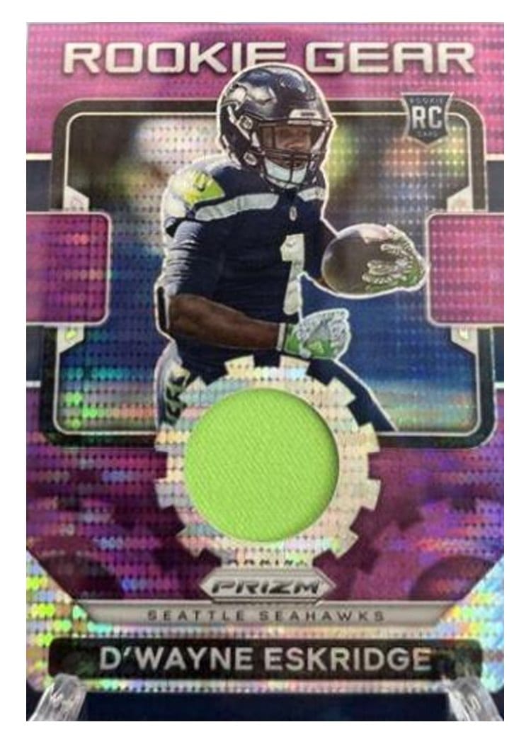 2021 Panini Prizm Base Set D'Wayne Eskridge #349 card