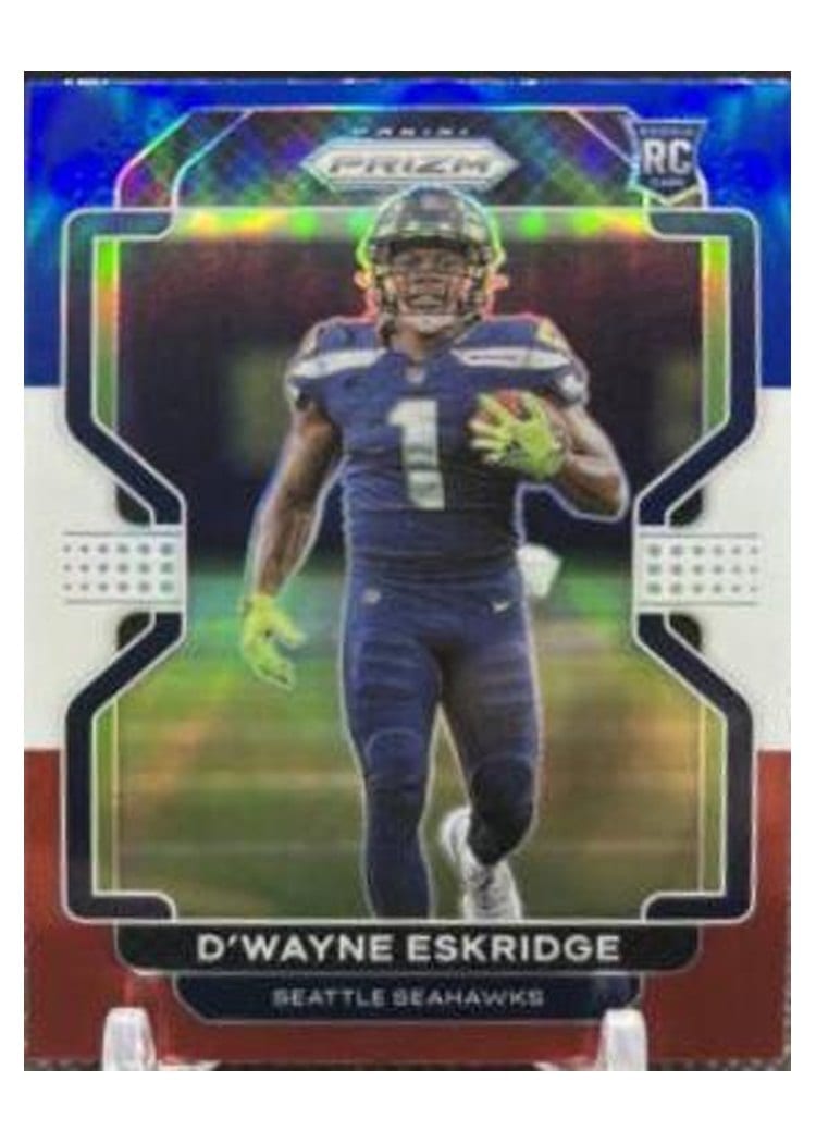 2021 Panini Prizm Base Set D'Wayne Eskridge #349 card