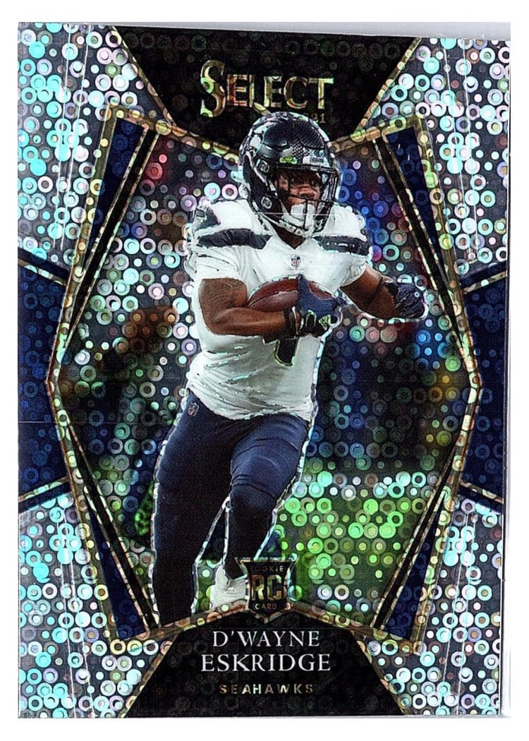 2021 Panini Select Base Set D'Wayne Eskridge #160 card