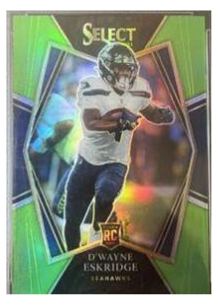 2021 Panini Select Base Set D'Wayne Eskridge #160 card