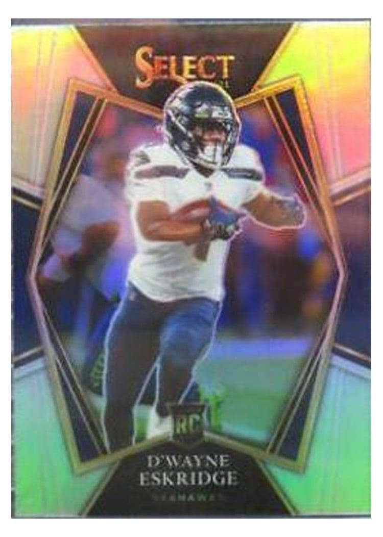 2021 Panini Select Base Set D'Wayne Eskridge Silver #160 card