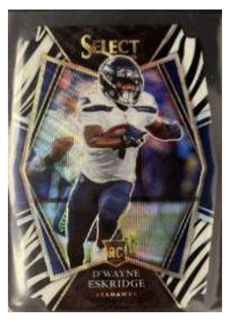 2021 Panini Select Base Set D'Wayne Eskridge #160 card