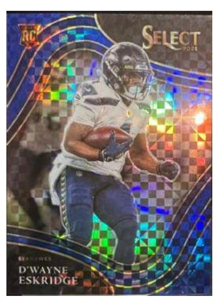 2021 Panini Select Base Set D'Wayne Eskridge #360 card