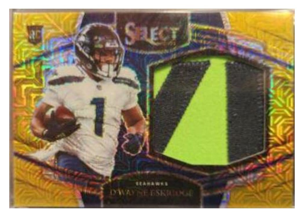 2021 Panini Select Base Set D'Wayne Eskridge #360 card