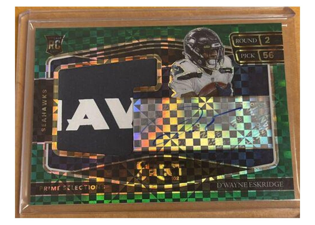 2021 Panini Select Base Set D'Wayne Eskridge #360 card
