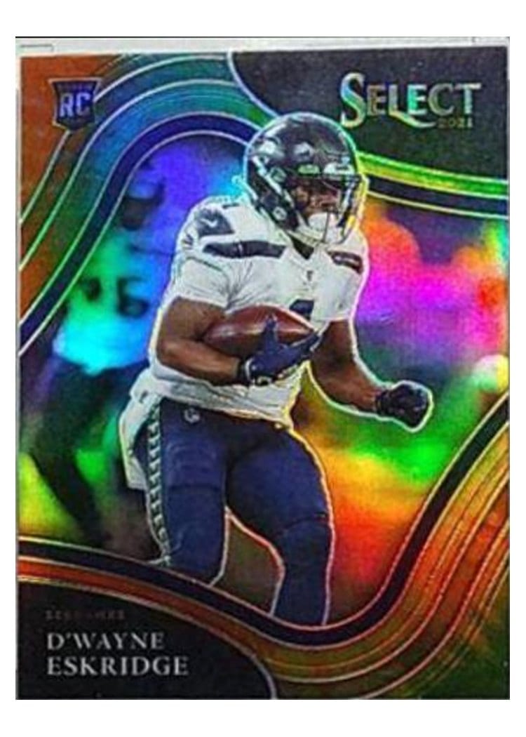 2021 Panini Select Base Set D'Wayne Eskridge #360 card