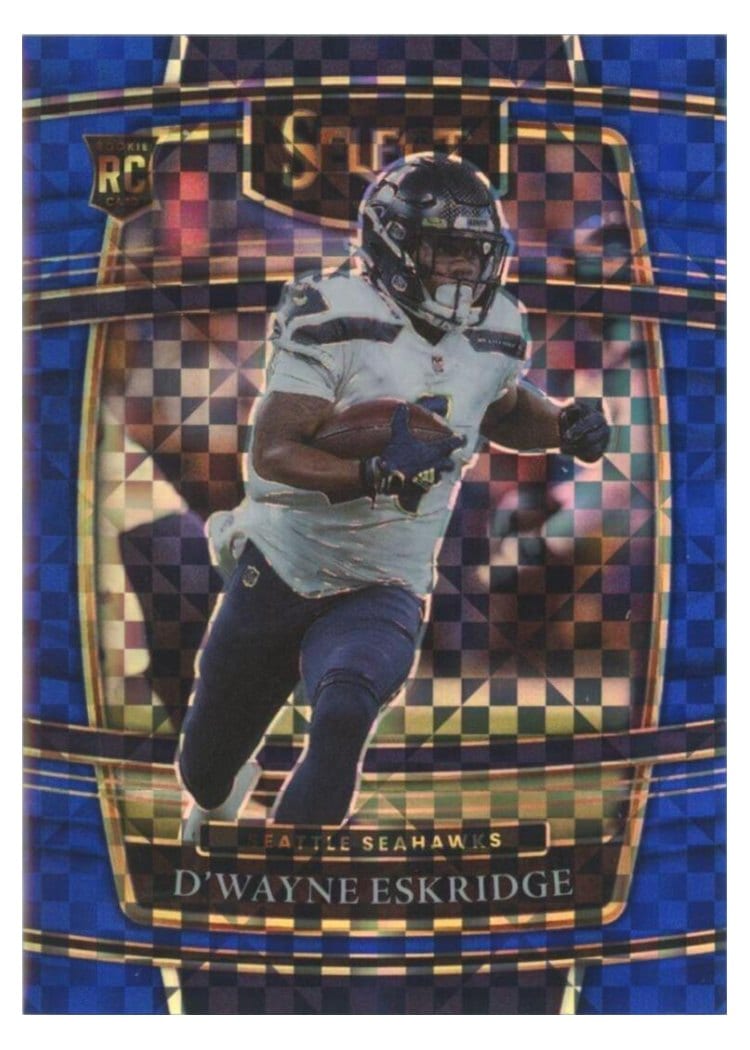 2021 Panini Select Base Set D'Wayne Eskridge #60 card