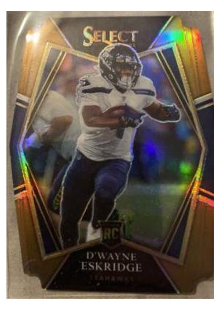 2021 Panini Select Base Set D'Wayne Eskridge #60 card