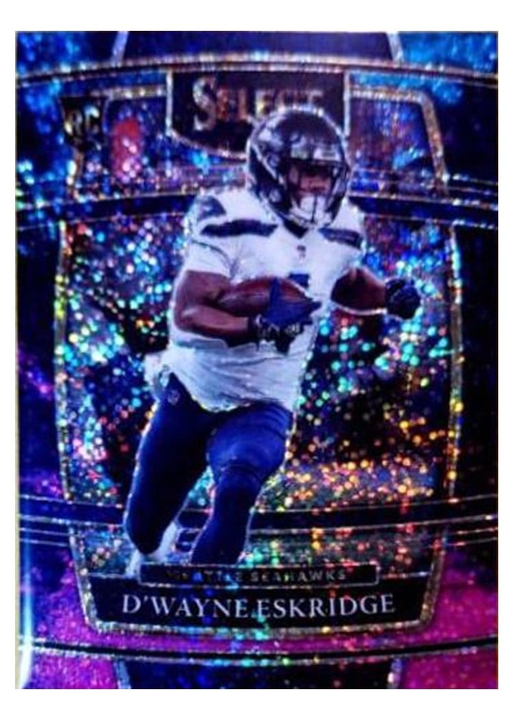 2021 Panini Select Base Set D'Wayne Eskridge Cosmic #60 card