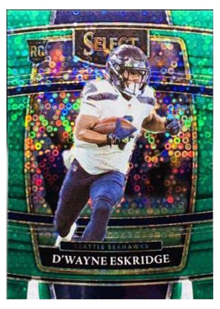 2021 Panini Select Base Set D'Wayne Eskridge #60 card
