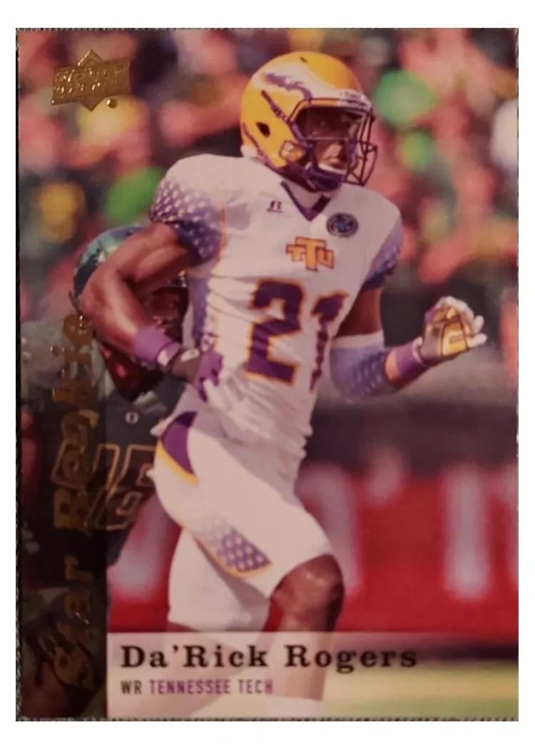 2013 Upper Deck Da 'Rick Rogers #60 card