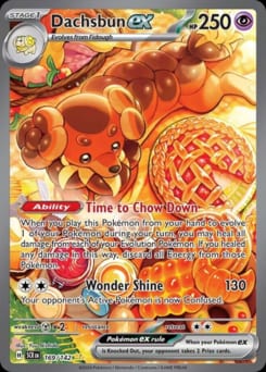 2024 Stellar Crown Dachsbun ex #169 card