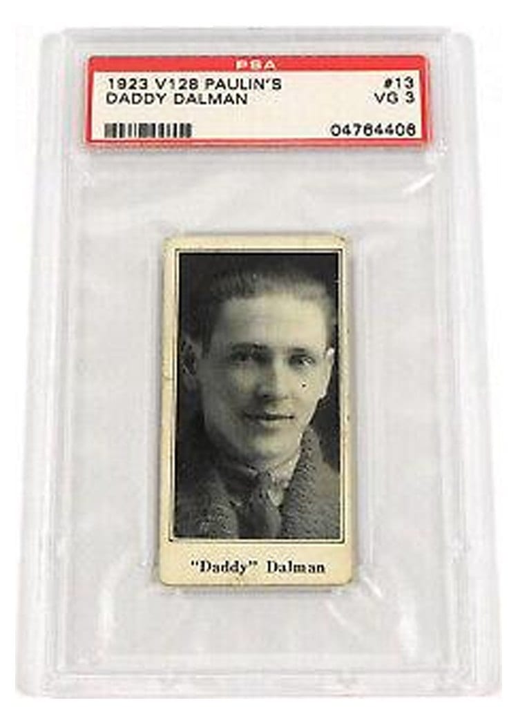1923 V128 Paulin's Daddy Dalman #13 card