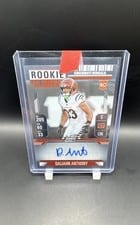 2024 Panini Contenders Optic Rookie Ticket Autographs Daijahn Anthony #190 card