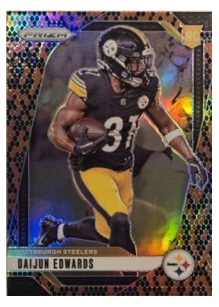 2024 Panini Prizm Base Set Daijun Edwards #323 card