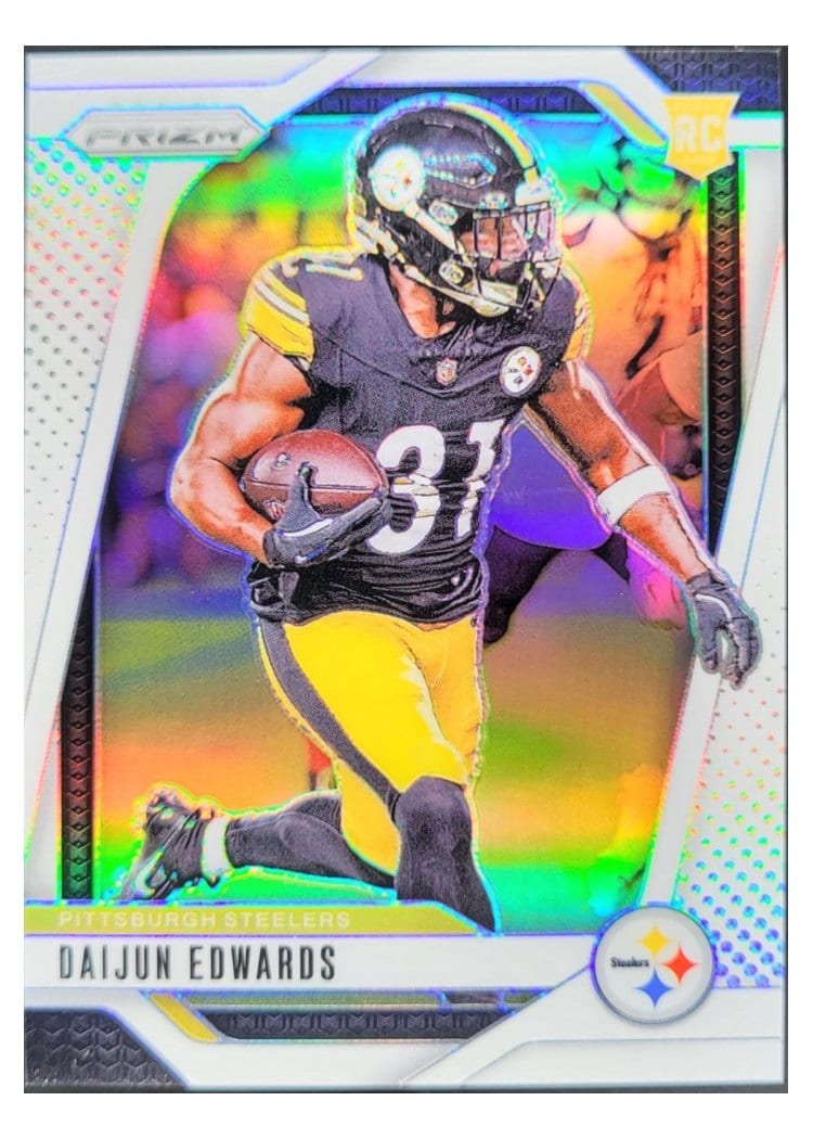 2024 Panini Prizm Base Set Daijun Edwards White #323 card