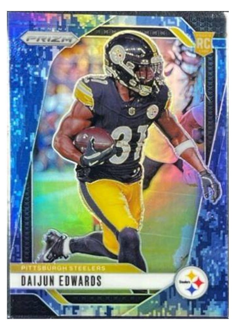 2024 Panini Prizm Base Set Daijun Edwards Navy Camo #323 card