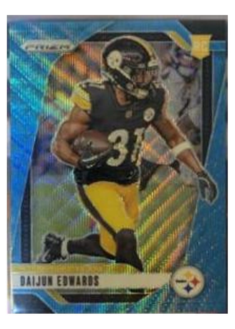 2024 Panini Prizm Base Set Daijun Edwards #323 card