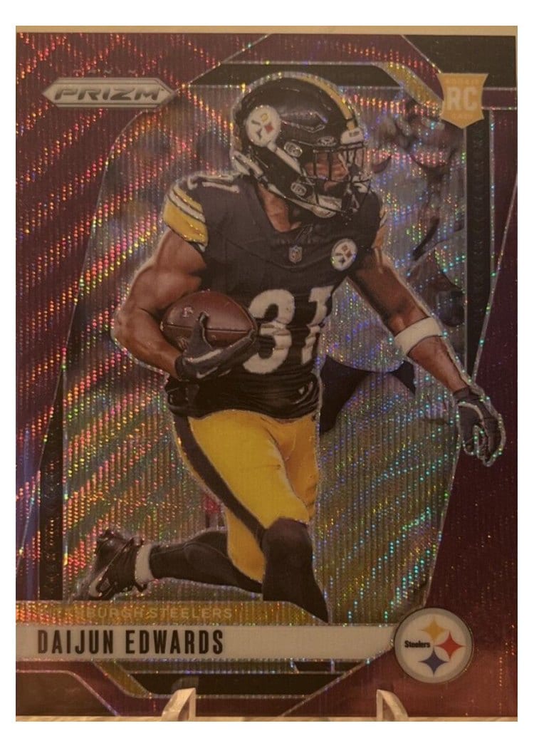 2024 Panini Prizm Base Set Daijun Edwards #323 card