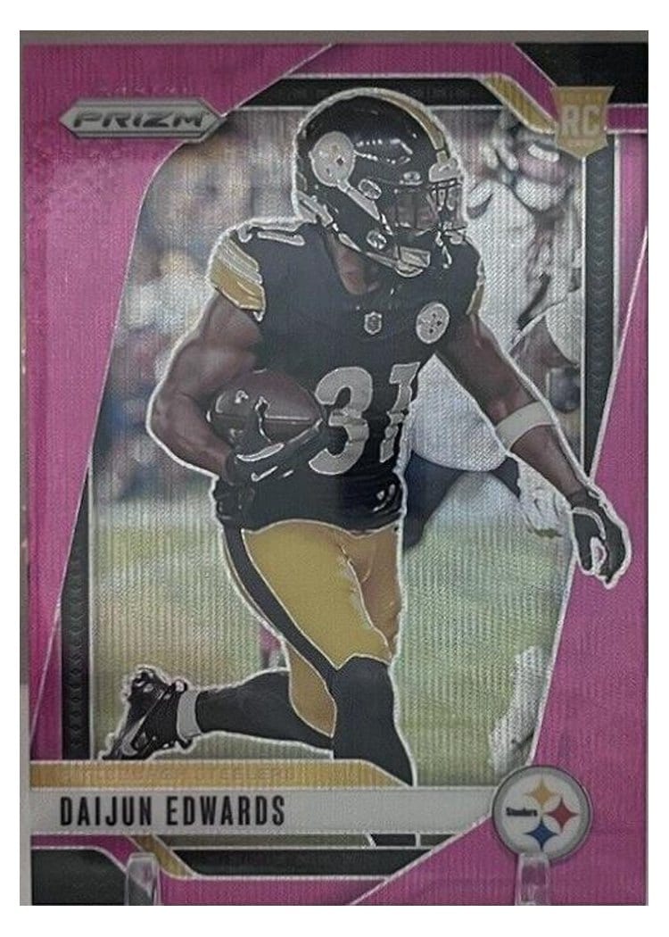 2024 Panini Prizm Base Set Daijun Edwards #323 card
