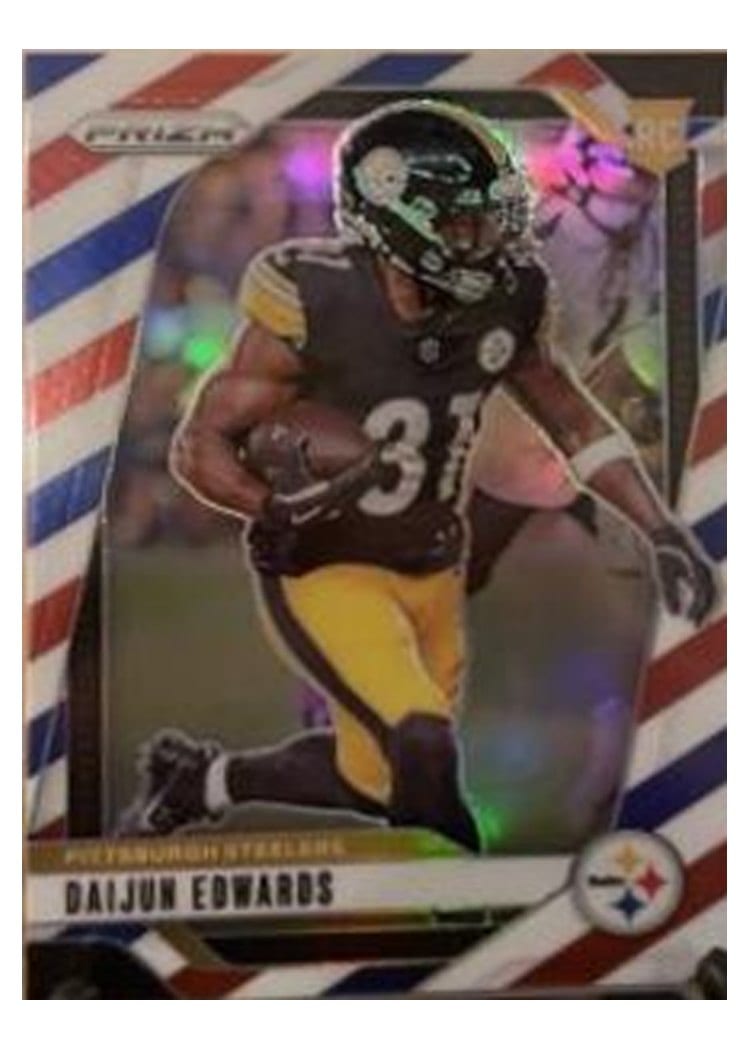 2024 Panini Prizm Base Set Daijun Edwards #323 card