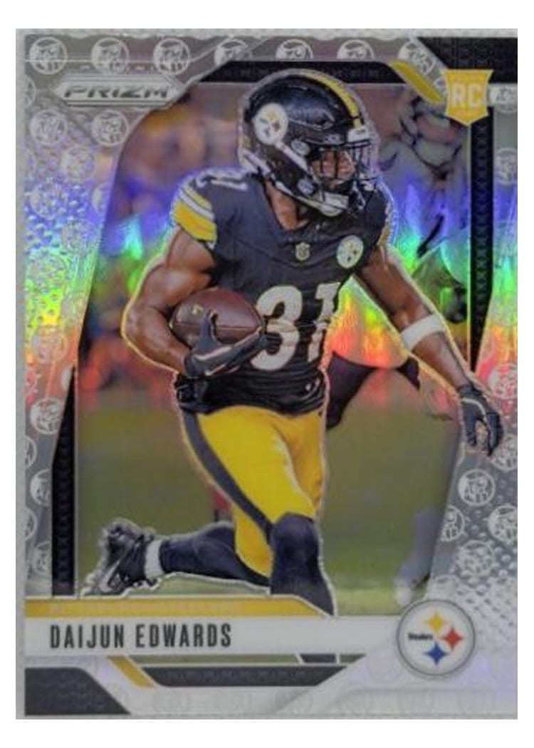 2024 Panini Prizm Base Set Daijun Edwards White Knight #323 card