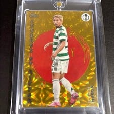 2025-26 Topps UEFA Club Competitions Topps Superstar Autographed Relics Daizen Maeda #TSAR-DM