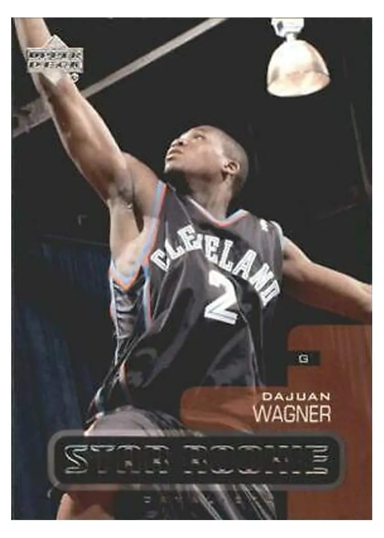 2002 Upper Deck Dajuan Wagner #197 card