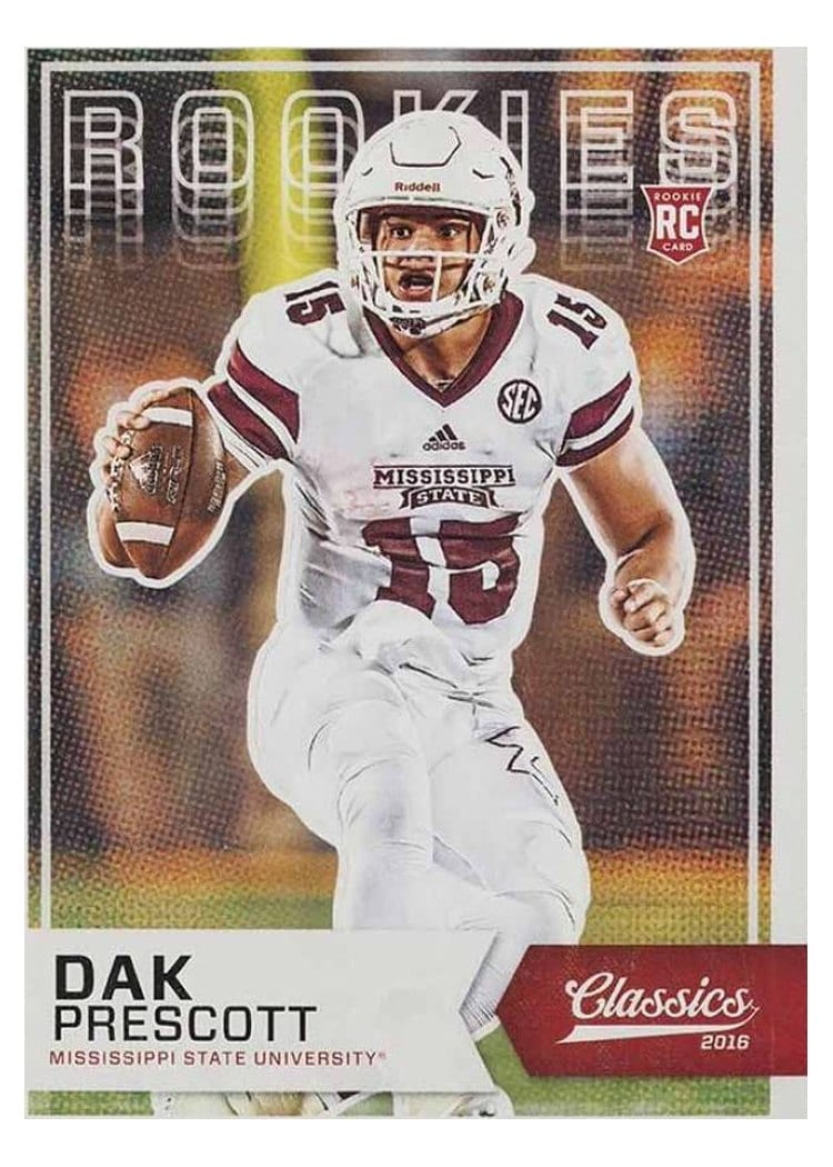 2016 Panini Classics Base Set Dak Prescott #220 card