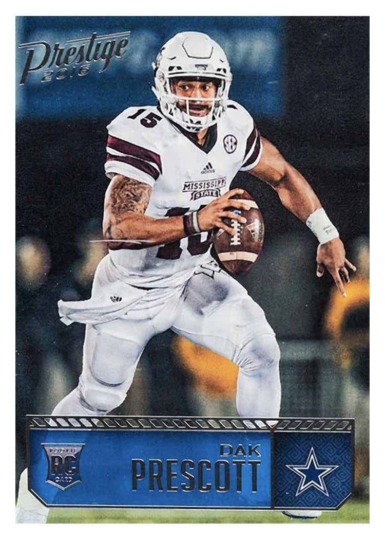 2016 Panini Prestige Base Set Dak Prescott #206 card