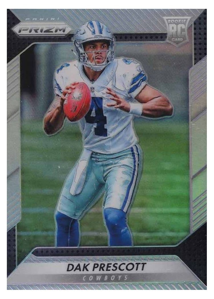 2016 Panini Prizm Base Set Dak Prescott #231 card