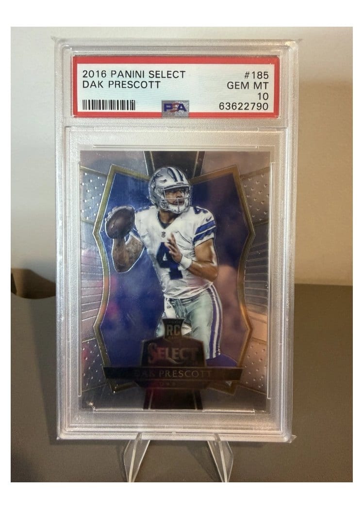 2016 Panini Select Base Set Dak Prescott #185 card