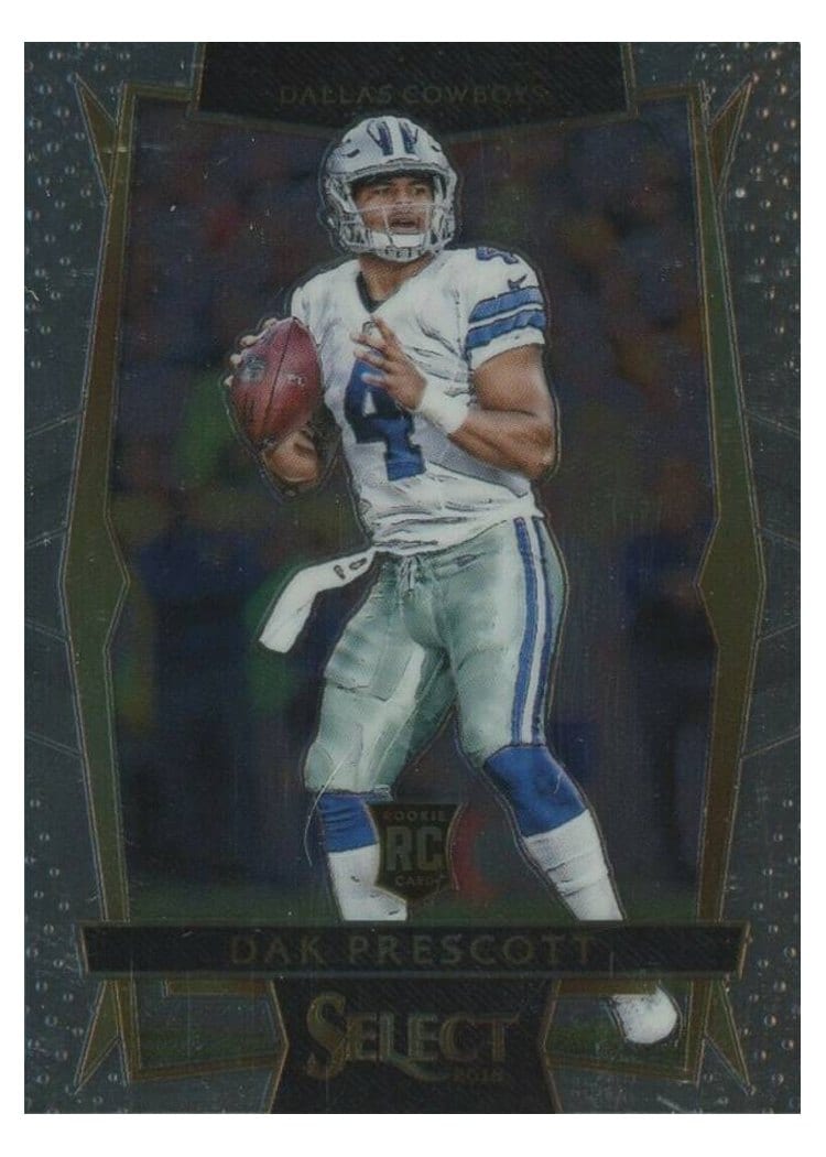2016 Panini Select Base Set Dak Prescott #70 card