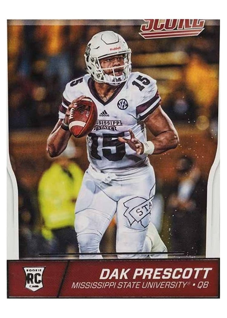 2016 Score Base Set Dak Prescott #337 card