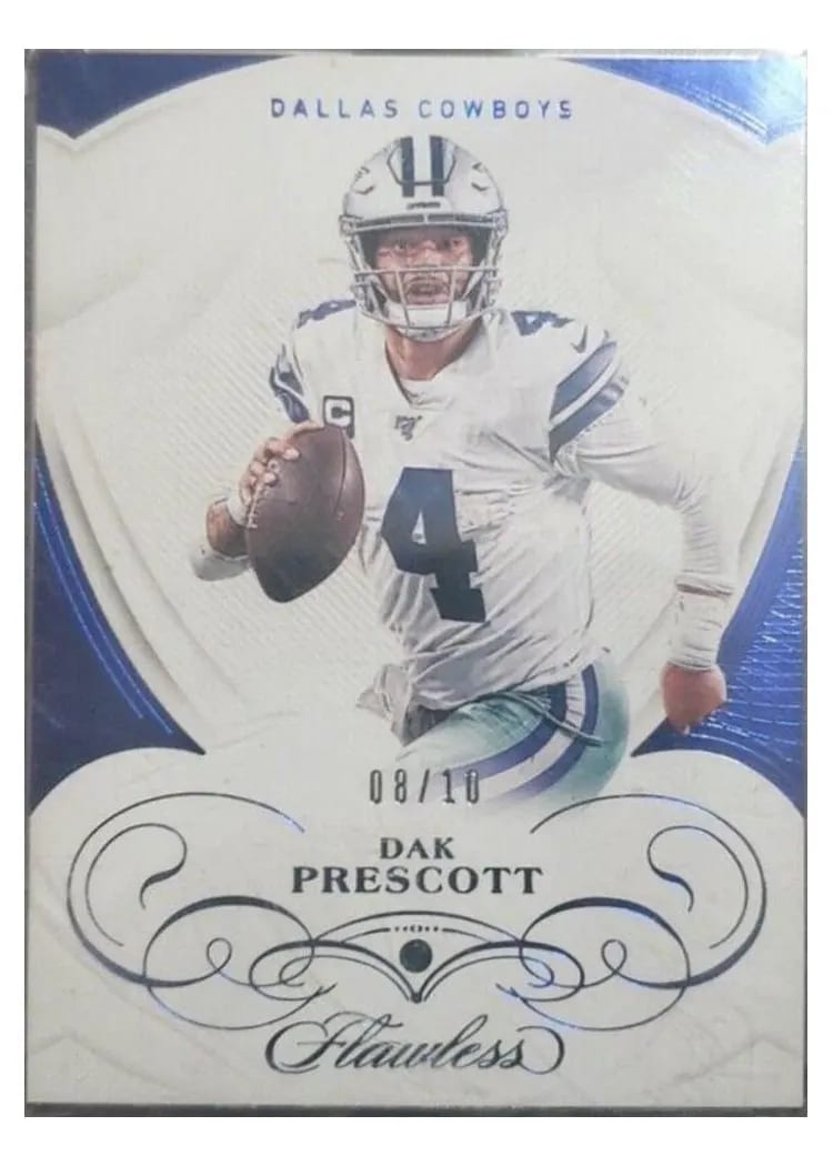 2019 Panini Flawless Base Ruby Dak Prescott #18 card