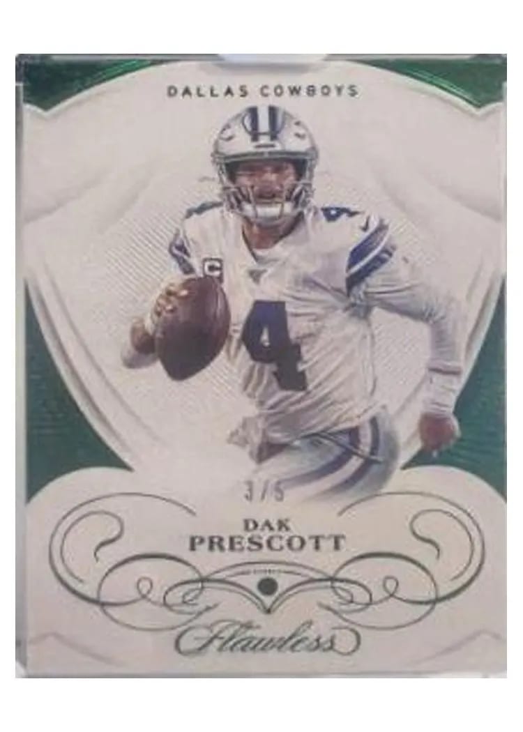 2019 Panini Flawless Base Ruby Dak Prescott #18 card