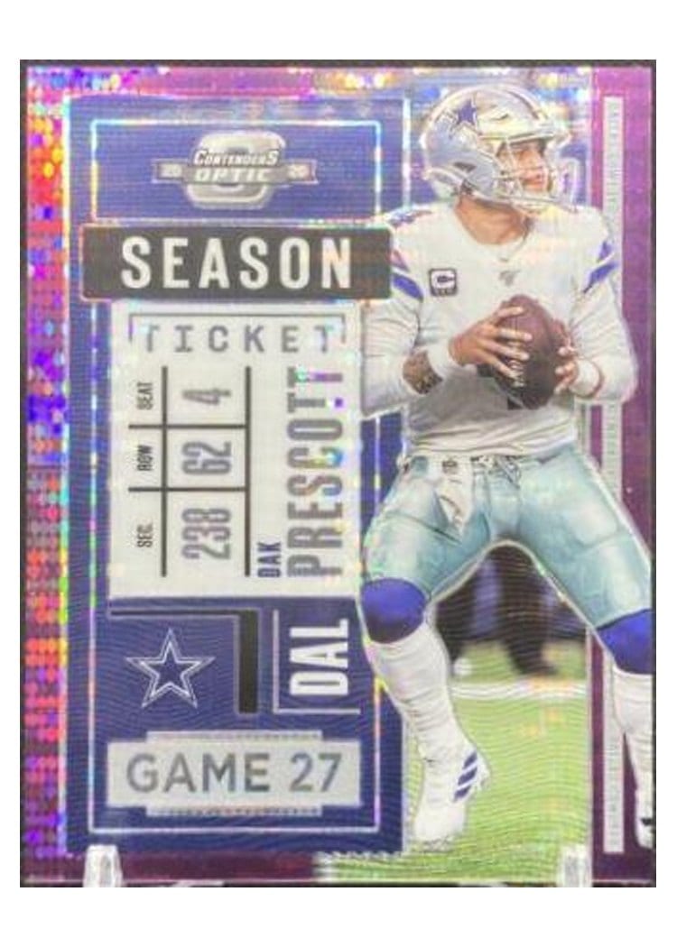 2020 Panini Contenders Optic Base Set Dak Prescott #16 card