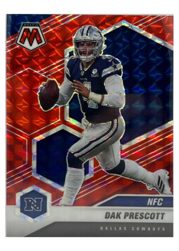 2021 Panini Mosaic Base Set Dak Prescott #202 card